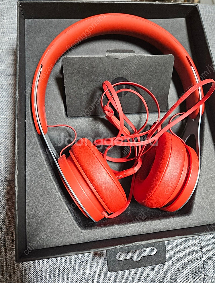 Beats EP 레드 헤드폰--0